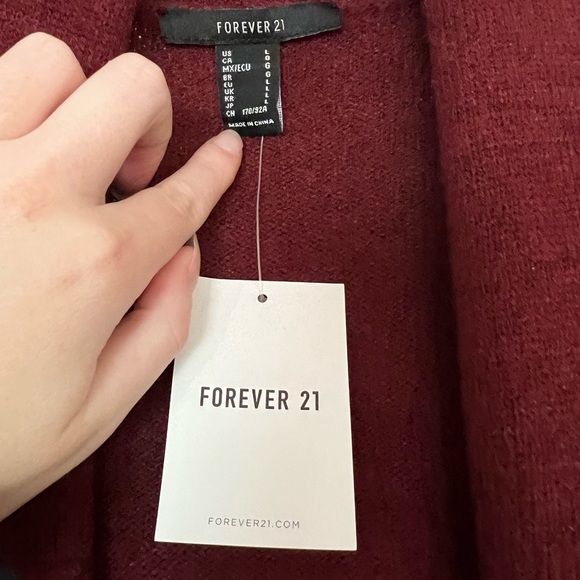 CLEARANCE Women’s Open-Front Cardigan Sweater Size Large - Picture 6 of 10